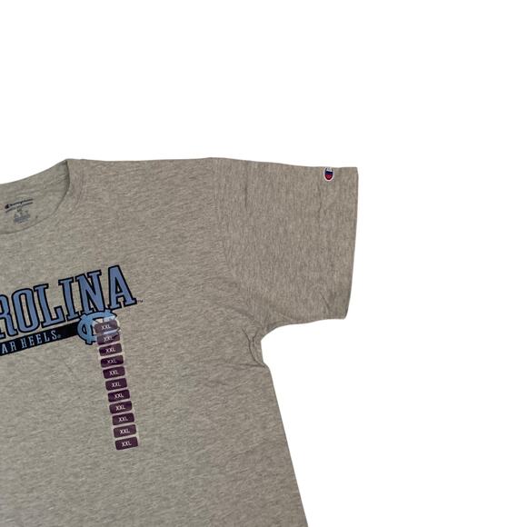 Champion Men's Size 2XL UNC Carolina Tarheels Short Sleeve Embroidered T-Shirt - Picture 14 of 16
